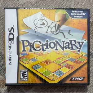 Pictionary for Nintendo DS - Yellow and Blue Brand New Sealed